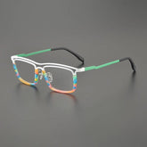 Garnet Rectangle Titanium Glasses Frame Rectangle Frames Southood